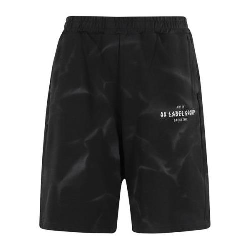 Stijlvolle Smoke Shorts voor Mannen 44 Label Group , Black , Heren