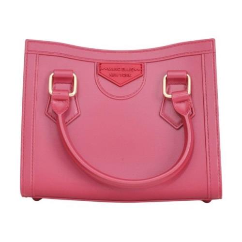 Flat Wood Handtas in Fuchsia Marc Ellis , Pink , Dames