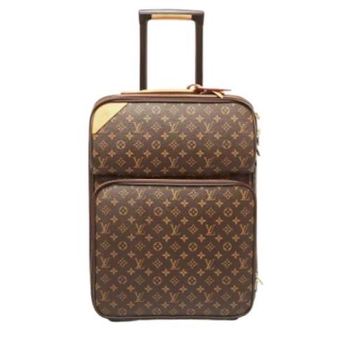 Pre-owned Leather louis-vuitton-bags Louis Vuitton Vintage , Brown , D...