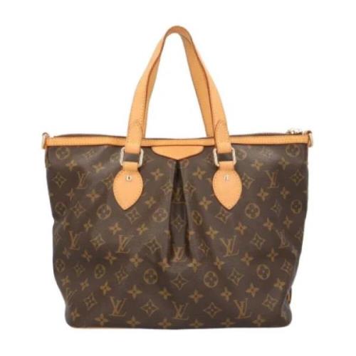 Pre-owned Canvas louis-vuitton-bags Louis Vuitton Vintage , Brown , Da...