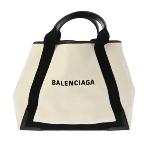 Pre-owned Canvas balenciaga-bags Balenciaga Vintage , Beige , Dames