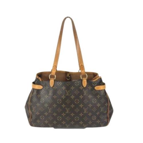 Pre-owned Fabric shoulder-bags Louis Vuitton Vintage , Brown , Dames