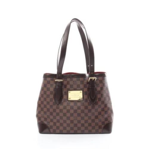 Pre-owned Leather louis-vuitton-bags Louis Vuitton Vintage , Brown , D...