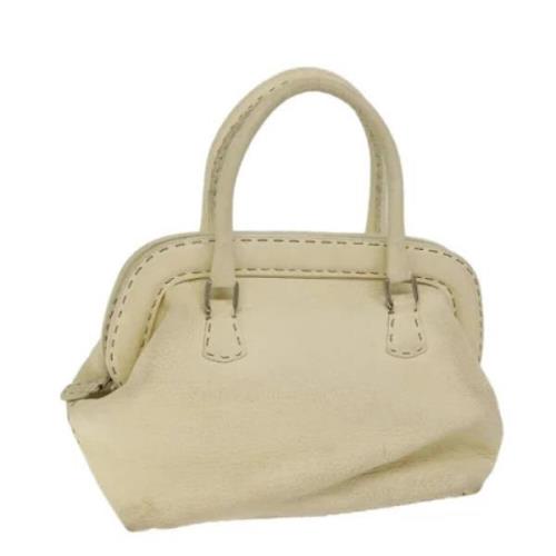 Pre-owned Canvas fendi-bags Fendi Vintage , Beige , Dames