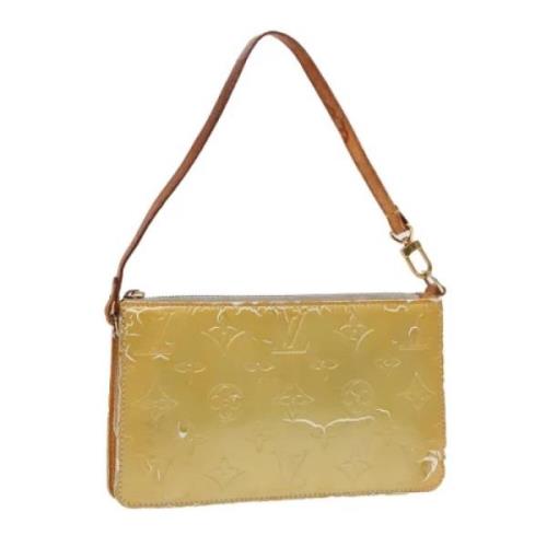 Pre-owned Leather louis-vuitton-bags Louis Vuitton Vintage , Gray , Da...