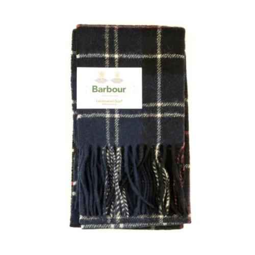 Tartan Lamswol Sjaal MultiColour Barbour , Multicolor , Heren