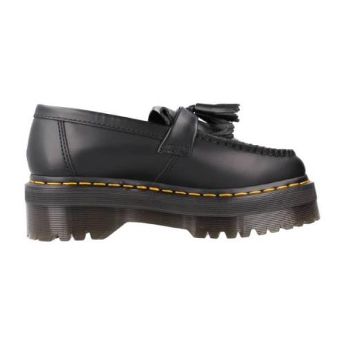 Stijlvolle Quad Loafers voor Vrouwen Dr. Martens , Black , Dames