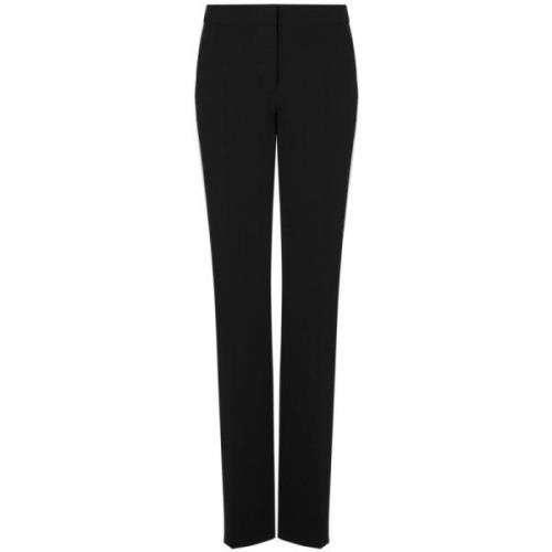 Zwarte Stijlvolle Broek Moschino , Black , Dames