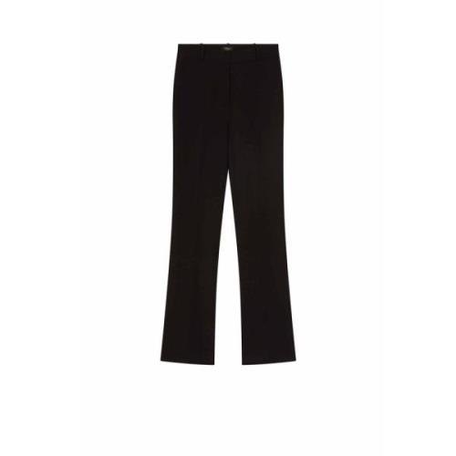 Wijde Zwarte Broek Pinko , Black , Dames