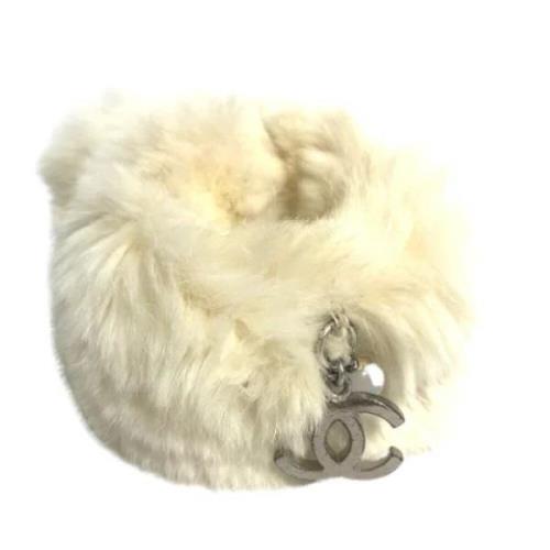 Pre-owned Fur home-office Chanel Vintage , White , Dames