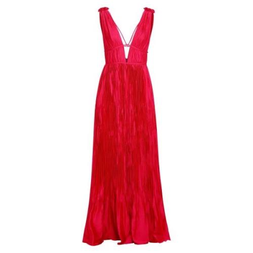 Amaranth Maxi Jurk met Bloemendetails Simkhai , Pink , Dames