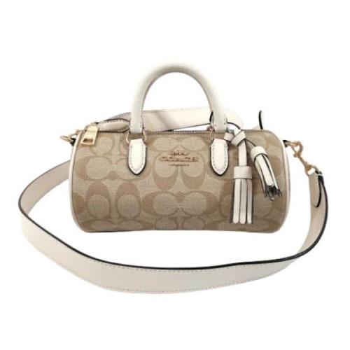 Pre-owned Leather handbags Coach Pre-owned , Brown , Dames