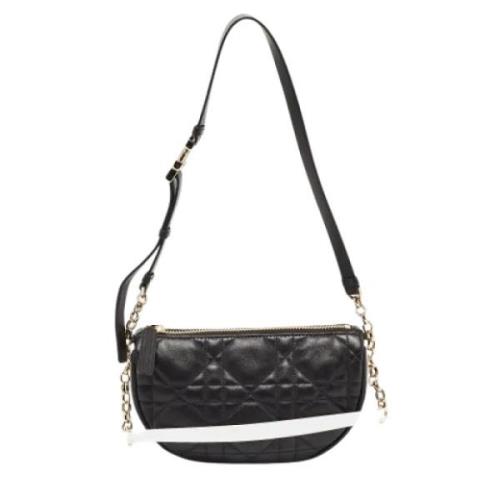 Pre-owned Leather dior-bags Dior Vintage , Black , Dames