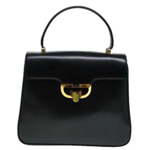 Pre-owned Leather gucci-bags Gucci Vintage , Black , Dames