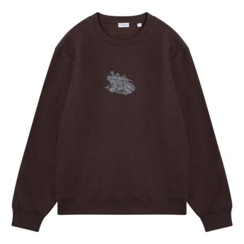 Crewneck Sweatshirt Burberry , Brown , Heren