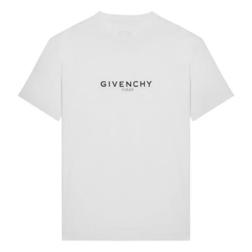 Korte mouwen ronde hals T-shirt Givenchy , White , Heren