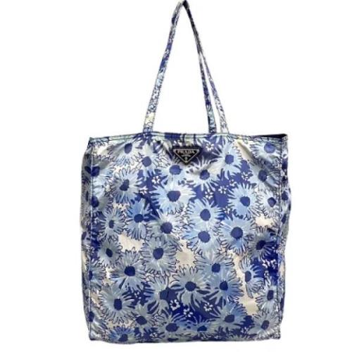 Pre-owned Fabric prada-bags Prada Vintage , Blue , Dames