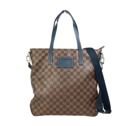 Pre-owned Fabric shoulder-bags Louis Vuitton Vintage , Brown , Heren