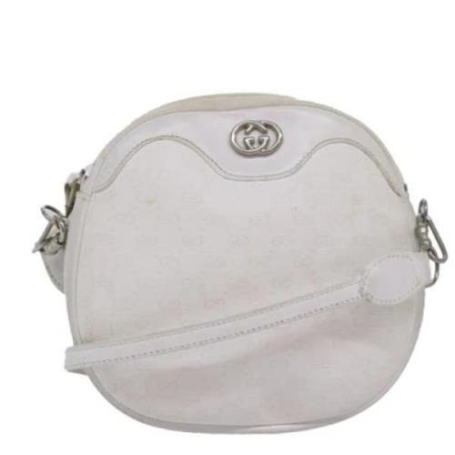 Pre-owned Leather gucci-bags Gucci Vintage , White , Dames