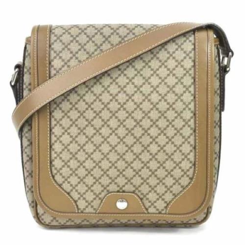 Pre-owned Canvas gucci-bags Gucci Vintage , Beige , Dames