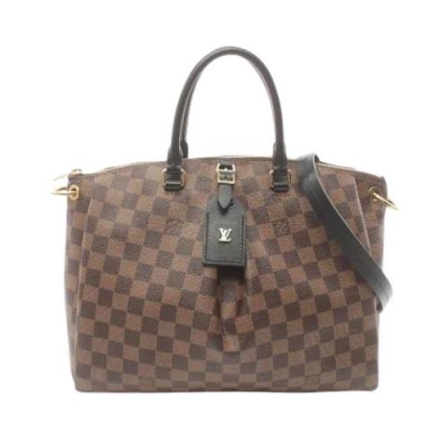 Pre-owned Leather louis-vuitton-bags Louis Vuitton Vintage , Brown , D...