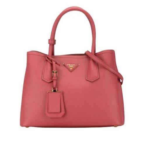 Pre-owned Leather prada-bags Prada Vintage , Pink , Dames