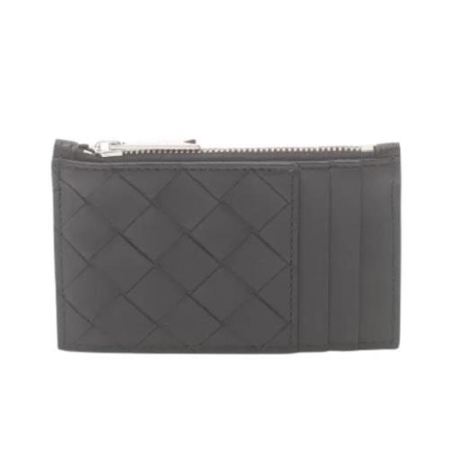 Pre-owned Leather wallets Bottega Veneta Vintage , Black , Dames