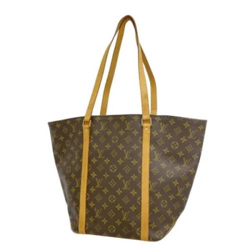 Pre-owned Canvas louis-vuitton-bags Louis Vuitton Vintage , Brown , Da...