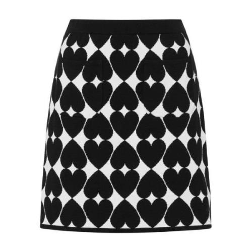 Stijlvolle Rok voor Vrouwen Moschino , Black , Dames