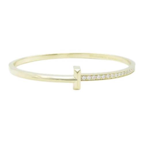 Pre-owned Metal bracelets Tiffany & Co. Pre-owned , Beige , Dames