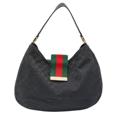 Pre-owned Leather gucci-bags Gucci Vintage , Black , Dames