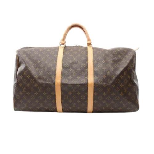 Pre-owned Leather louis-vuitton-bags Louis Vuitton Vintage , Brown , D...