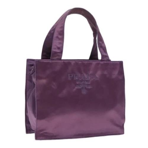 Pre-owned Fabric handbags Prada Vintage , Purple , Dames