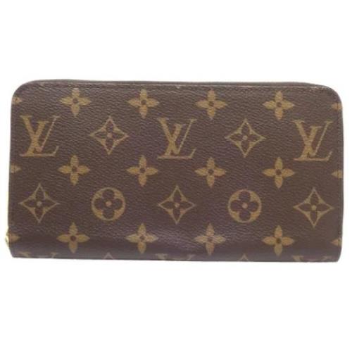 Pre-owned Canvas wallets Louis Vuitton Vintage , Brown , Dames