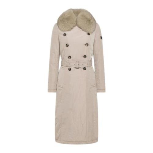 Beige Jassen voor Mannen en Vrouwen Peuterey , Beige , Dames