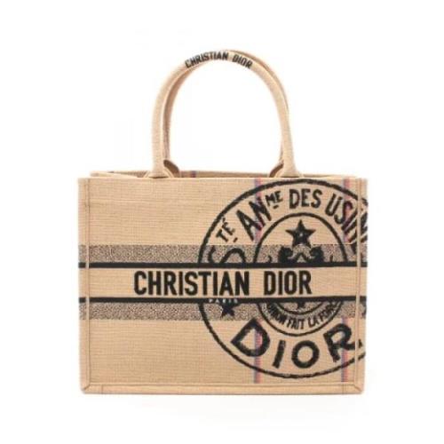 Pre-owned Canvas dior-bags Dior Vintage , Beige , Dames