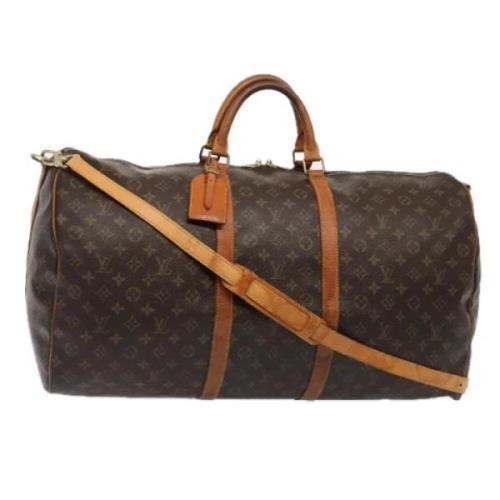 Pre-owned Canvas louis-vuitton-bags Louis Vuitton Vintage , Brown , Da...