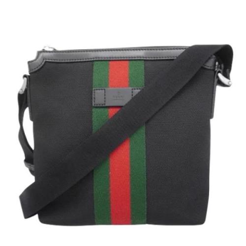 Pre-owned Canvas gucci-bags Gucci Vintage , Black , Dames