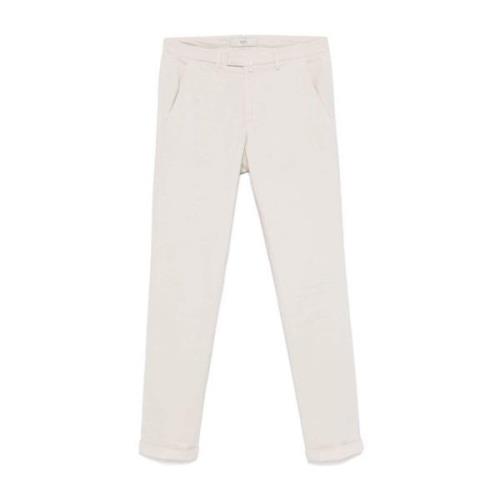 Moderne Slim-Fit Broek Briglia , White , Heren