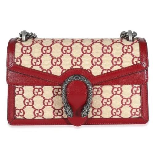 Pre-owned Leather gucci-bags Gucci Vintage , Red , Dames