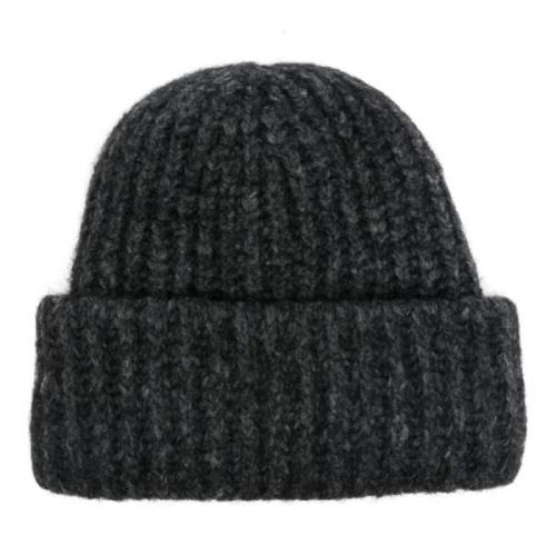 Antraciet Beanie Muts Sunflower , Black , Heren