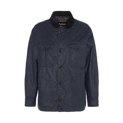 Gewaxte Deck Jas in Sage Barbour , Blue , Heren