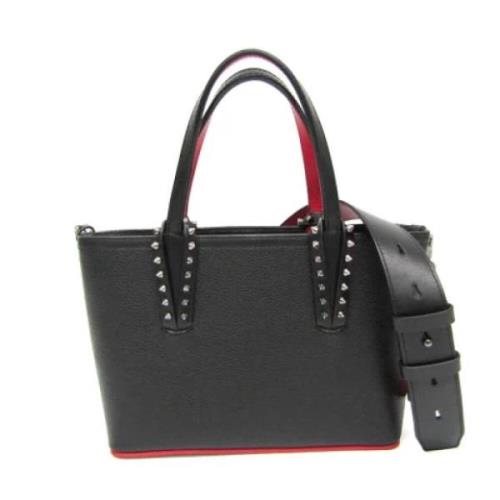 Pre-owned Leather handbags Christian Louboutin Pre-owned , Black , Dam...