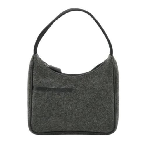 Pre-owned Wool prada-bags Prada Vintage , Gray , Dames