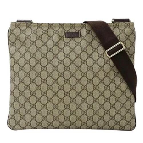 Pre-owned Canvas gucci-bags Gucci Vintage , Beige , Unisex