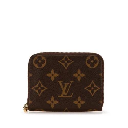 Pre-owned Canvas wallets Louis Vuitton Vintage , Brown , Dames