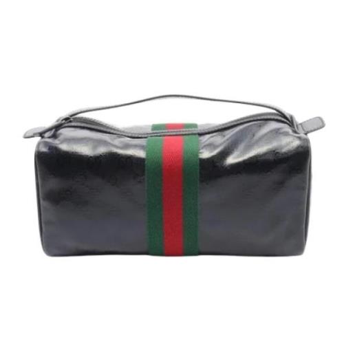 Pre-owned Canvas gucci-bags Gucci Vintage , Black , Dames