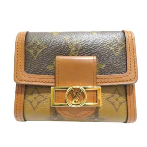 Pre-owned Canvas wallets Louis Vuitton Vintage , Brown , Dames