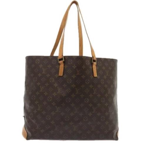 Pre-owned Canvas totes Louis Vuitton Vintage , Brown , Dames