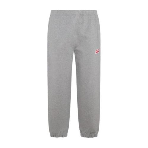 Logo Jogger Broek Kenzo , Gray , Heren